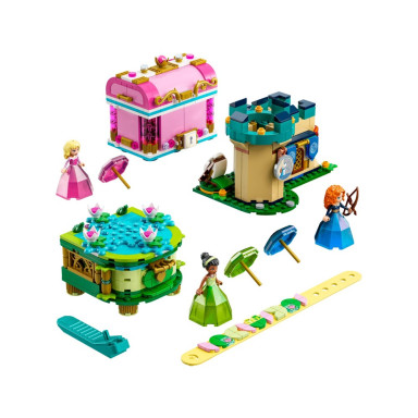 LEGO 43203 Disney Zaklęte twory Aurory, Meridy i Tiany – zdjęcie