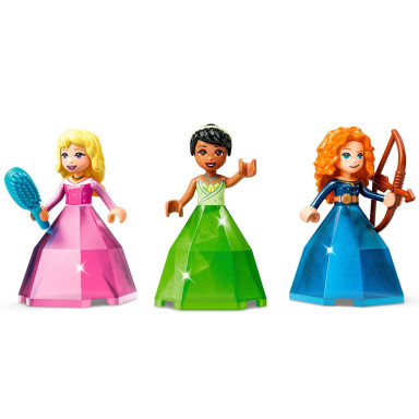 LEGO 43203 Disney Zaklęte twory Aurory, Meridy i Tiany – zdjęcie