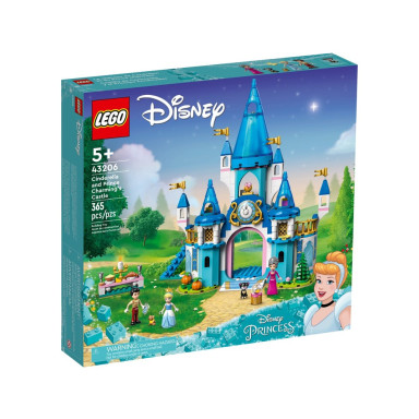 LEGO 43206 Disney Zamek Kopciuszka i księcia z bajki – zdjęcie