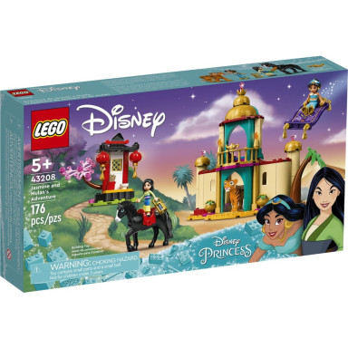 LEGO 43208 Disney Przygoda Dżasminy i Mulan – zdjęcie
