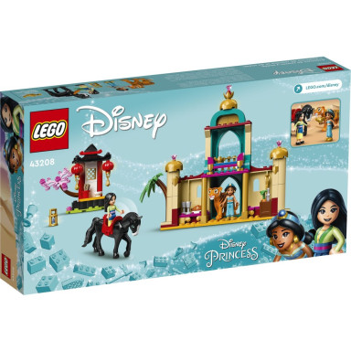 LEGO 43208 Disney Przygoda Dżasminy i Mulan – zdjęcie
