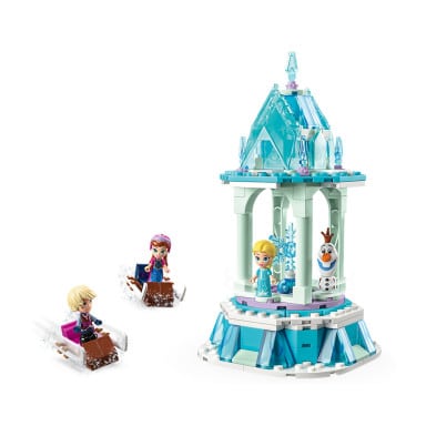 LEGO 43218 Disney Magiczna karuzela Anny i Elzy – zdjęcie