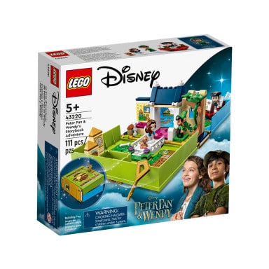 LEGO 43220 Disney Książka z przygodami Piotrusia Pana i Wendy – zdjęcie