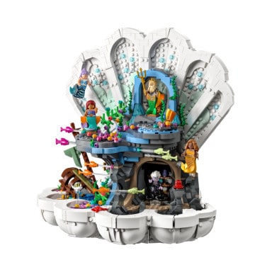 LEGO 43225 Disney Królewska muszla Małej Syrenki – zdjęcie