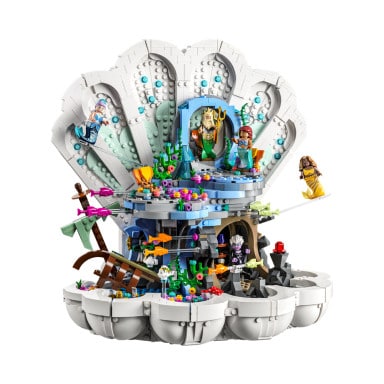 LEGO 43225 Disney Królewska muszla Małej Syrenki – zdjęcie