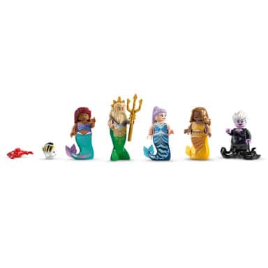 LEGO 43225 Disney Królewska muszla Małej Syrenki – zdjęcie
