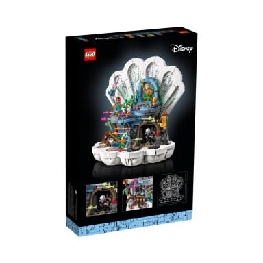 LEGO 43225 Disney Królewska muszla Małej Syrenki – zdjęcie
