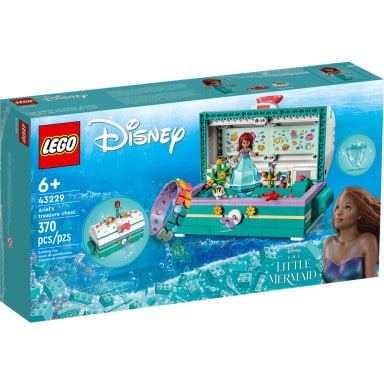 LEGO 43229 Disney Skrzynia ze skarbami Arielki – zdjęcie