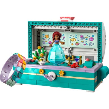 LEGO 43229 Disney Skrzynia ze skarbami Arielki – zdjęcie
