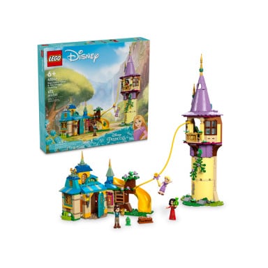 LEGO 43241 Disney Wieża Roszpunki i Dziarskie Kaczątko – zdjęcie
