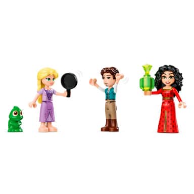LEGO 43241 Disney Wieża Roszpunki i Dziarskie Kaczątko – zdjęcie