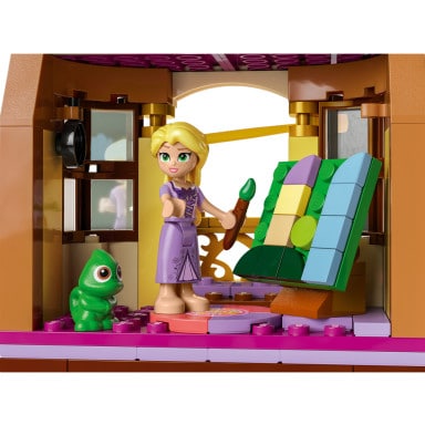 LEGO 43241 Disney Wieża Roszpunki i Dziarskie Kaczątko – zdjęcie