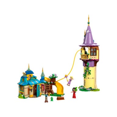 LEGO 43241 Disney Wieża Roszpunki i Dziarskie Kaczątko – zdjęcie