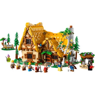 LEGO 43242 Disney Chatka Królewny Śnieżki i siedmiu krasnoludków – zdjęcie