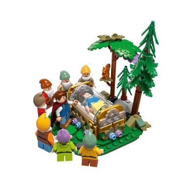 LEGO 43242 Disney Chatka Królewny Śnieżki i siedmiu krasnoludków – zdjęcie