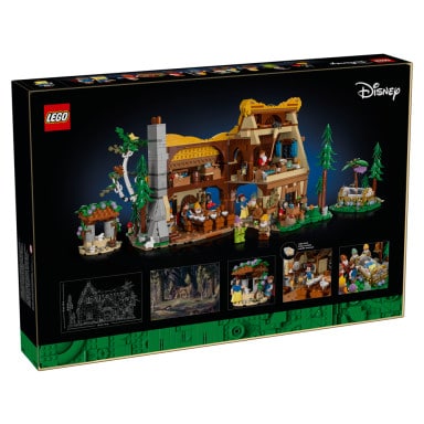 LEGO 43242 Disney Chatka Królewny Śnieżki i siedmiu krasnoludków – zdjęcie