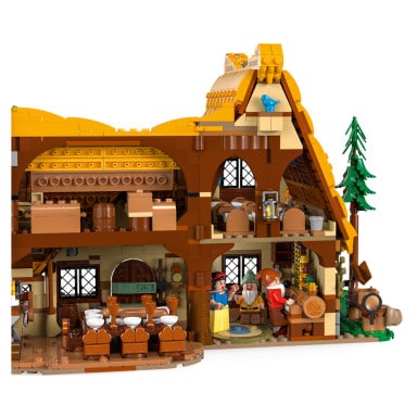 LEGO 43242 Disney Chatka Królewny Śnieżki i siedmiu krasnoludków – zdjęcie