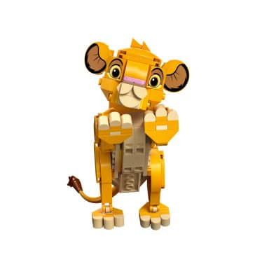LEGO 43243 Disney Król Lew — lwiątko Simba – zdjęcie