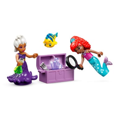 LEGO 43254 Disney Kryształowa grota Arielki – zdjęcie