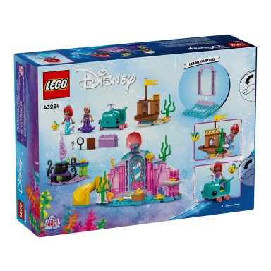 LEGO 43254 Disney Kryształowa grota Arielki – zdjęcie