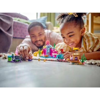 LEGO 43254 Disney Kryształowa grota Arielki – zdjęcie