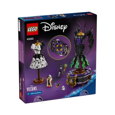 LEGO 43262 Disney Suknie Diaboliny i Cruelli De Mon – zdjęcie
