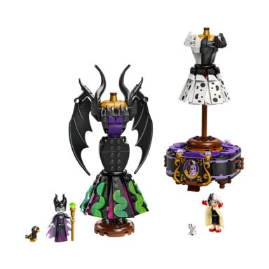 LEGO 43262 Disney Suknie Diaboliny i Cruelli De Mon – zdjęcie