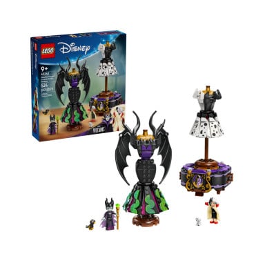 LEGO 43262 Disney Suknie Diaboliny i Cruelli De Mon – zdjęcie