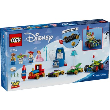 LEGO 43264 Disney Toy Story — Okolicznościowy pociąg i Pan Sterowany – zdjęcie