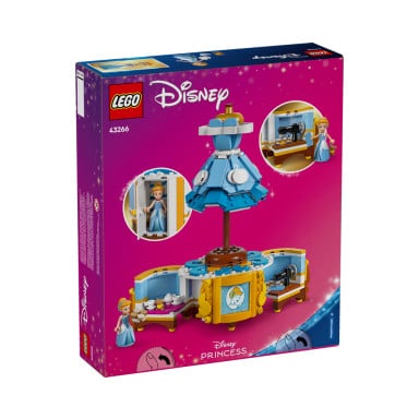 LEGO 43266 Disney Suknia Kopciuszka – zdjęcie