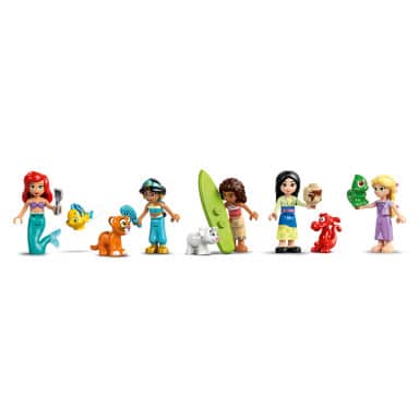 LEGO 43267 Disney Zamek księżniczek i królewskie zwierzaki – zdjęcie