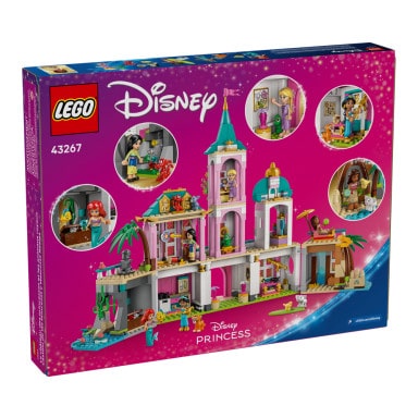 LEGO 43267 Disney Zamek księżniczek i królewskie zwierzaki – zdjęcie