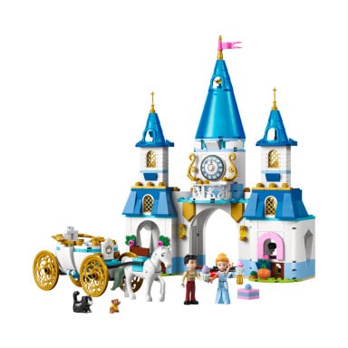 LEGO 43275 Disney Zamek Kopciuszka i kareta – zdjęcie