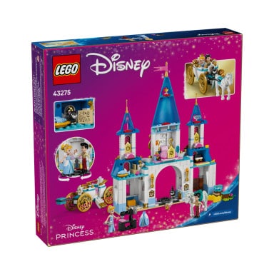 LEGO 43275 Disney Zamek Kopciuszka i kareta – zdjęcie