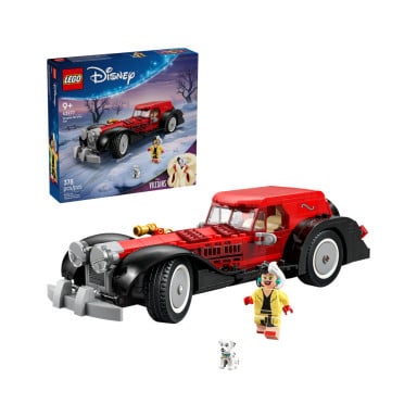 LEGO 43277 Disney Samochód Cruelli De Mon – zdjęcie