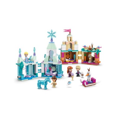 LEGO 43278 Disney Miniaturowy zamek w Arendelle i lodowy pałac Elzy – zdjęcie