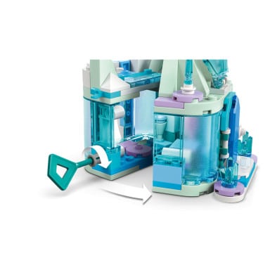 LEGO 43278 Disney Miniaturowy zamek w Arendelle i lodowy pałac Elzy – zdjęcie