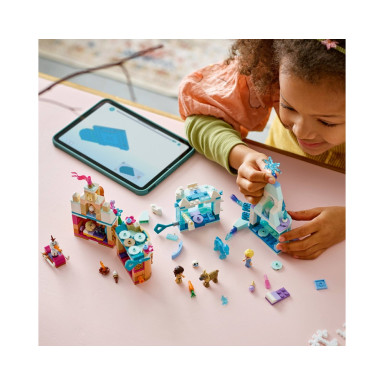 LEGO 43278 Disney Miniaturowy zamek w Arendelle i lodowy pałac Elzy – zdjęcie