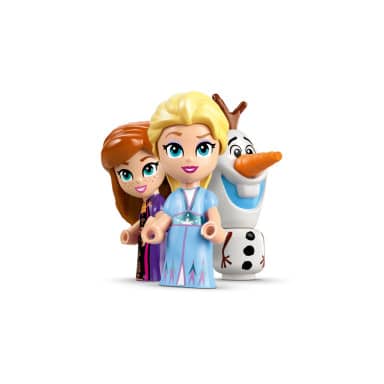LEGO 43278 Disney Miniaturowy zamek w Arendelle i lodowy pałac Elzy – zdjęcie