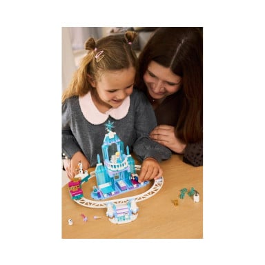 LEGO 43281 Disney Lodowy zamek Elzy i śnieżna przejażdżka – zdjęcie