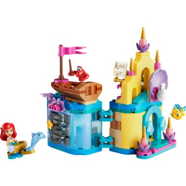 LEGO 43285 Disney Magiczny minipałac Arielki – zdjęcie