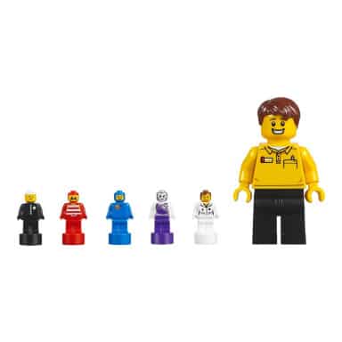 LEGO 5005358 Fabryka minifigurek – zdjęcie