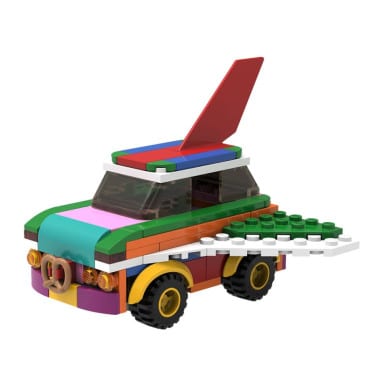 LEGO 5006890 Latający samochód do przebudowywania – zdjęcie