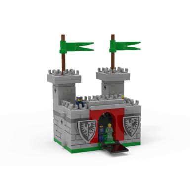 LEGO 5008074 Szary zamek – zdjęcie