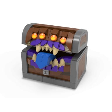 LEGO 5008325 LEGO Dungeons & Dragons Pudełko na kości w formie mimika – zdjęcie