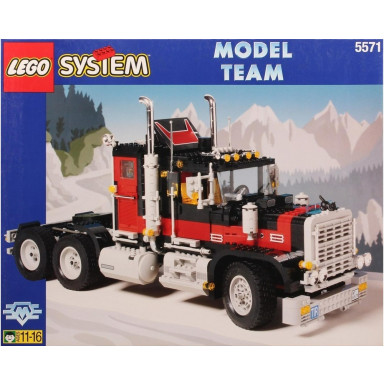 LEGO 5571 Amerykańska ciężarówka Czarny Kot – zdjęcie