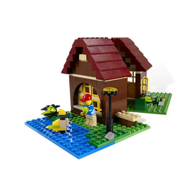 LEGO 5766 Creator 3 w 1 Chata z bali – zdjęcie