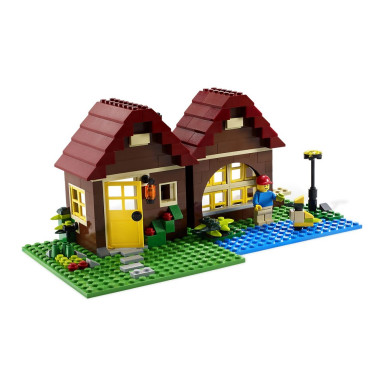 LEGO 5766 Creator 3 w 1 Chata z bali – zdjęcie