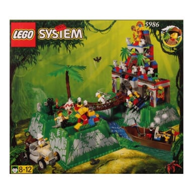 LEGO 5986 Świątynia władcy dżungli – zdjęcie
