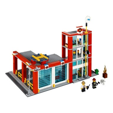 LEGO 60004 City Remiza strażacka – zdjęcie